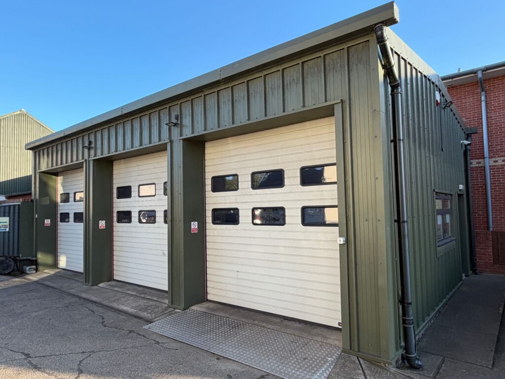 3 Bay garage